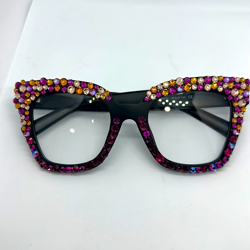 Handmade Swarovski Crystal Fashion Eyewear